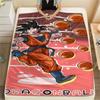 Dragon Ball Characters Print Flannel Blanket,High Quality Comfortable for All Seasons,Home Decor,Warmth and Comfort,Perfect for Christmas Gifts