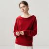 Lekasha Cashmere Goat Sweater: 12-Gauge Stand-Up Collar, Batwing Sleeves, Autumn/Winter Loose Fit.