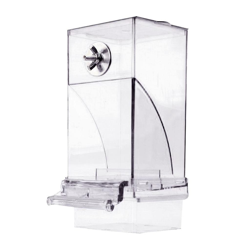 Automatic Bird Feeder, Mess-free Bird Cage Feeder, Parakeet Canary Parrot Bird Cage Accessories