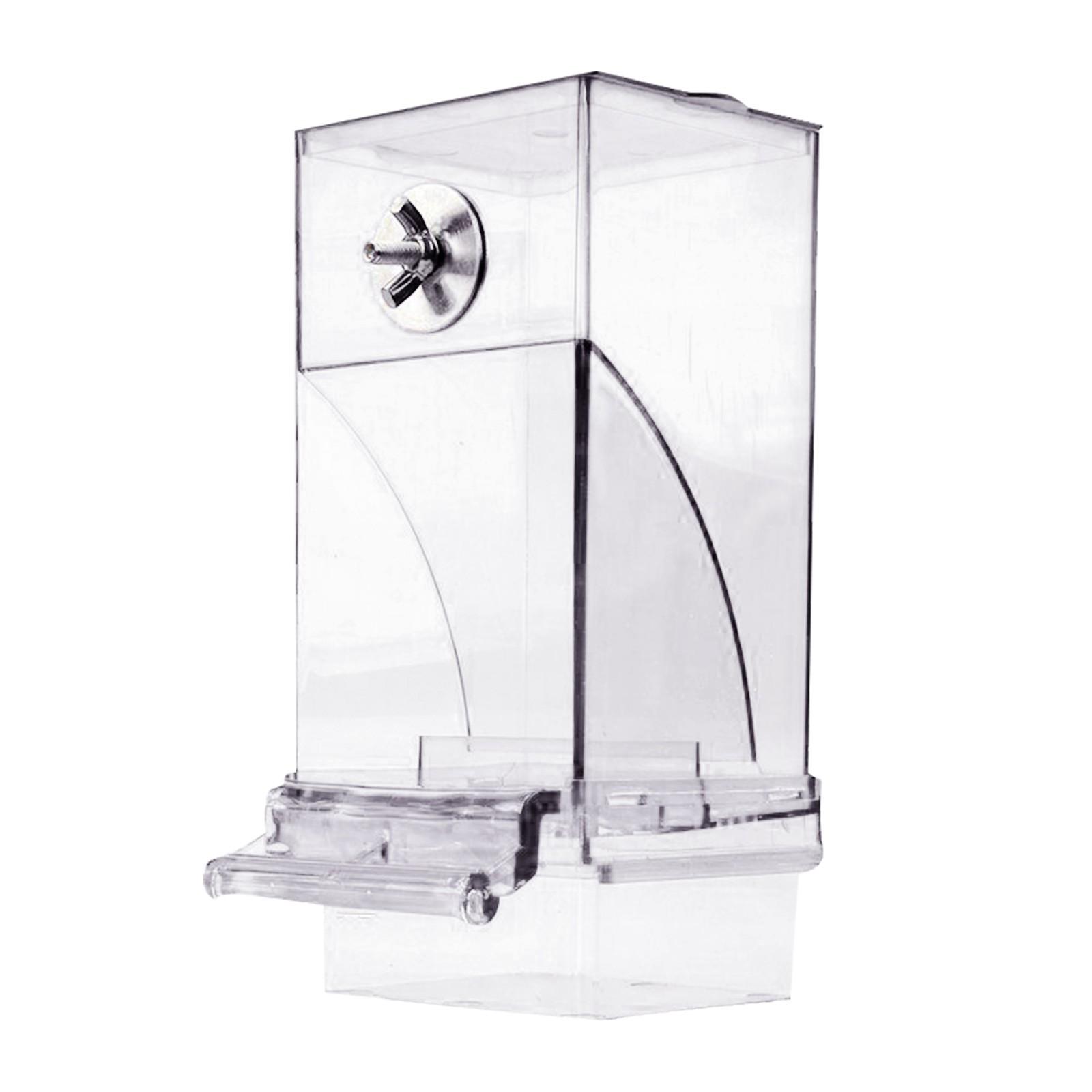 Automatic Bird Feeder, Mess-free Bird Cage Feeder, Parakeet Canary Parrot Bird Cage Accessories