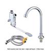 Rubinetto per Lavabo a Pedale Singolo Acqua Fredda