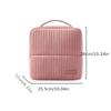 New Vertical Makeup Bag - Light Luxury Texture Fleece Handbag, Portable Outward Toilet Bag - Can Hang Trolley Box