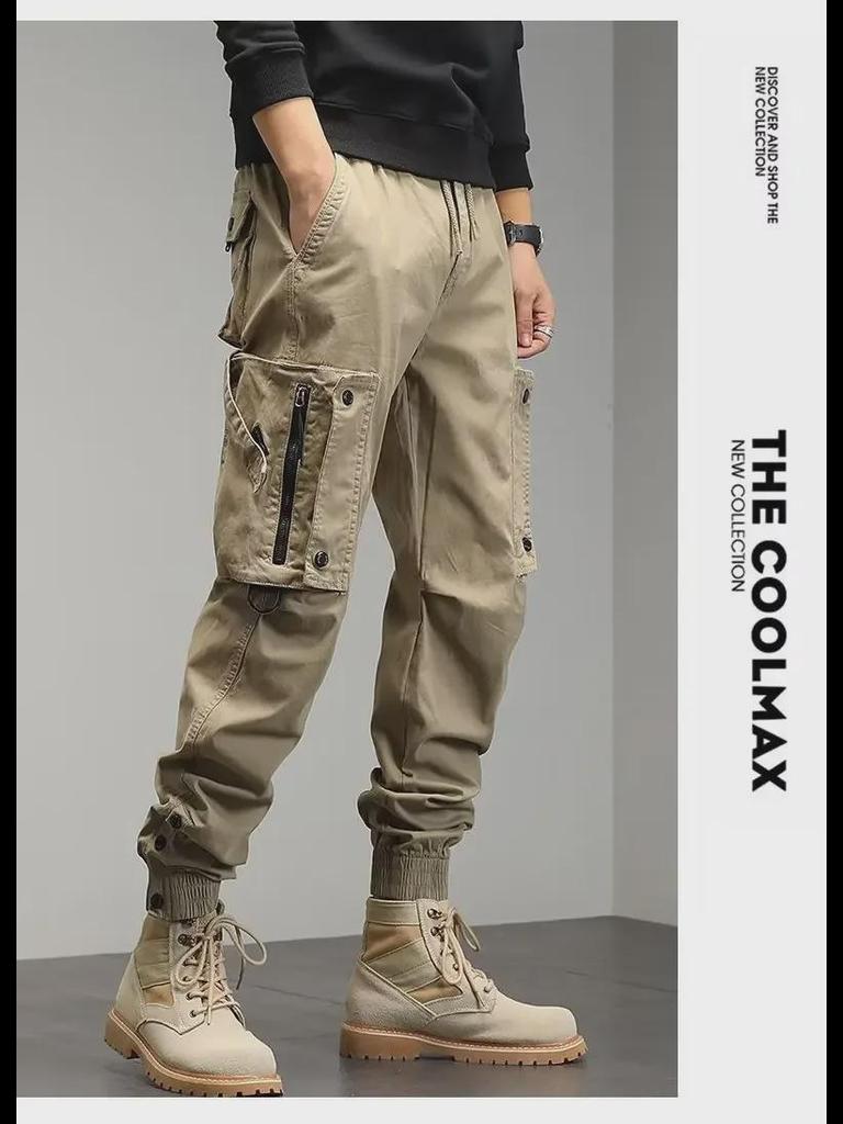 Men's American Retro High Street Wide-Leg Overalls - 2022 Fashion Trend