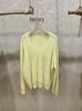 Women’s High-End Plush Wool-Cashmere V-Neck Sweater - Seamless, Soft, Stitched Knit Top