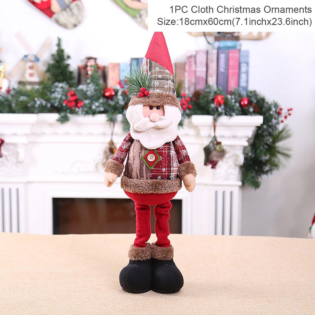 Telescopic Christmas Doll Merry Christmas Decorations For Home 2025 Christmas Ornament Xmas Navidad Noel Gifts New Year 2025