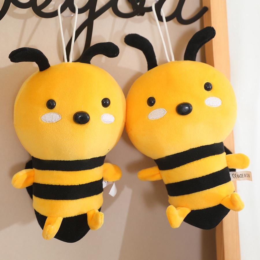 Cartoon Soft Little Bee Doll Plush Toy Bee Doll Children'S Company Soothing Rag Doll Birthday Gift
