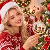 Transparent Christmas Ball Ornament Lightweight Holiday Tree Decor  Family Dinner