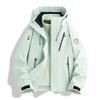 Autumn and winter new autumn and winter outdoor thickened windproof waterproof high quality jacket men and women warm three-in-one group buying