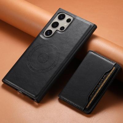 Denior Suitable for S25Ultra Magnetic Pluggable Card Case Mobile Phone Case Samsung S23/S24Plus Protective Case