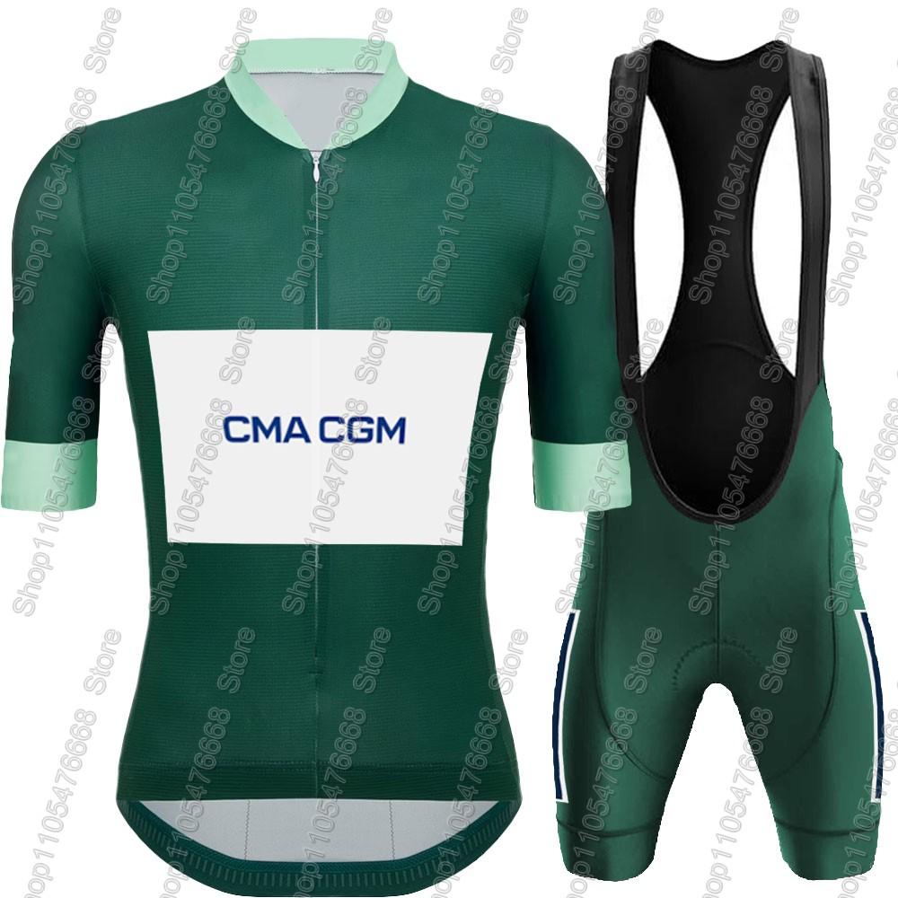 Cycling Jersey Set France Tour Men Bicycle TDF-Clothing Road Bike Shirts Suit Bicycle Bib Shorts MTB Maillot