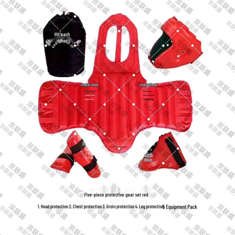 Jingliansheng 98-Style Sanda/MMA Training Protective Gear Set