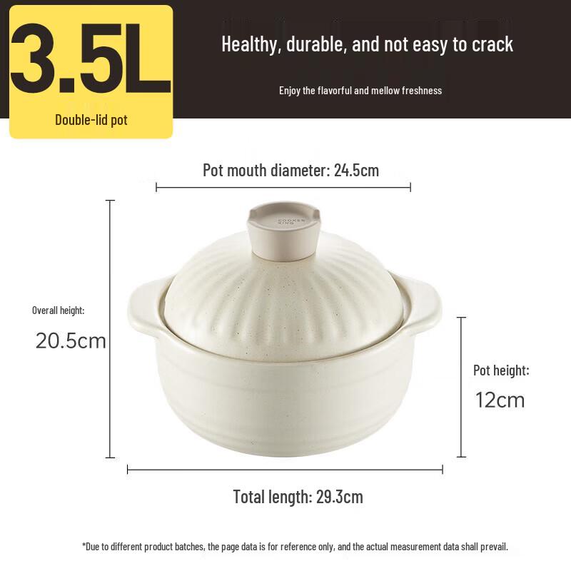 COOKER KING Ceramic Stew Pot