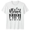 Blessed Mimi Unisexs TShirt Grandmother Family Grandparents Day Gift For Her