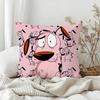 C-Courages The Cartoon C-Cowardlys Dog Pillow Case Sofa Living Room Bedroom Headboard Backrest Square Cushion Nap Time