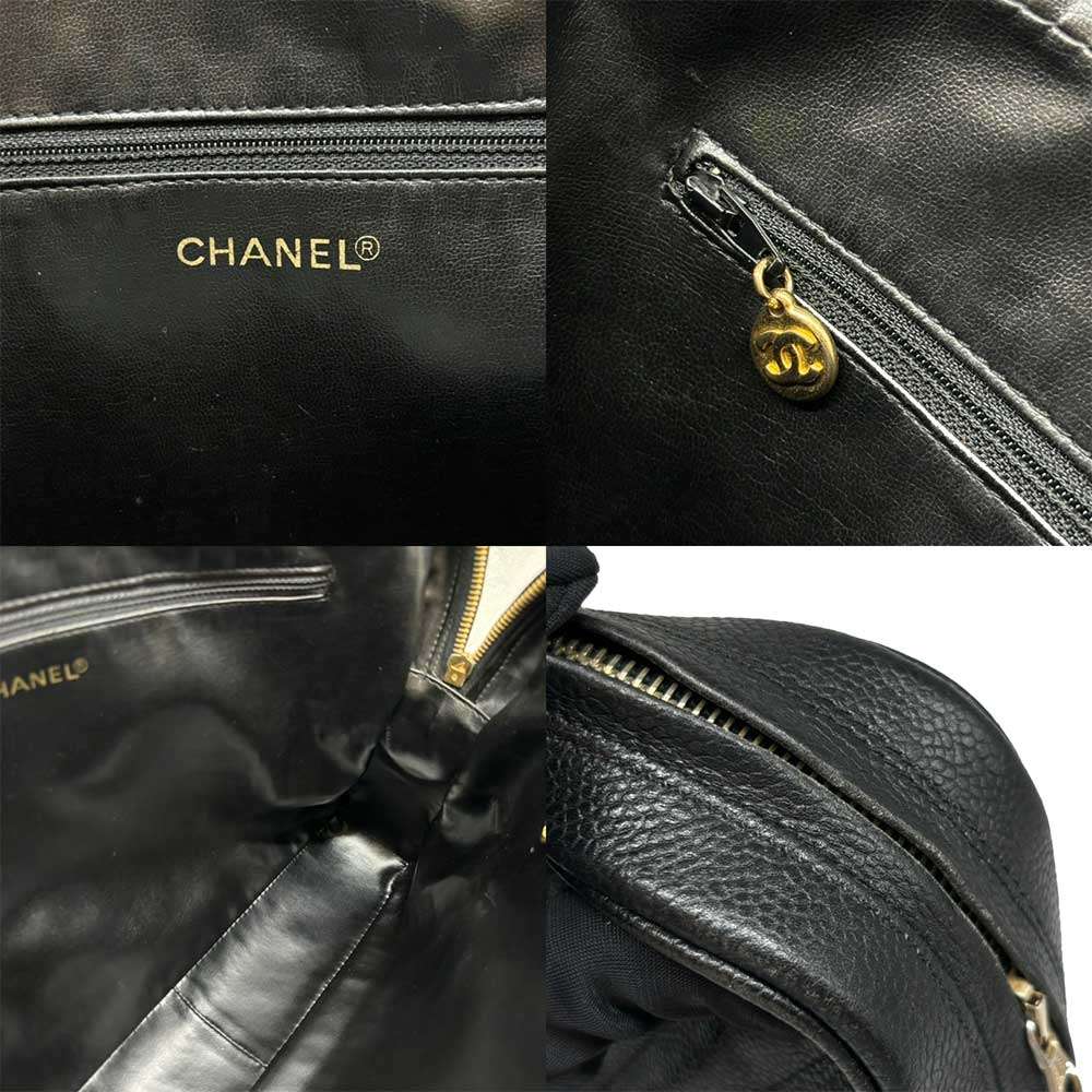 Used CHANEL ChevronHandbag leather Women