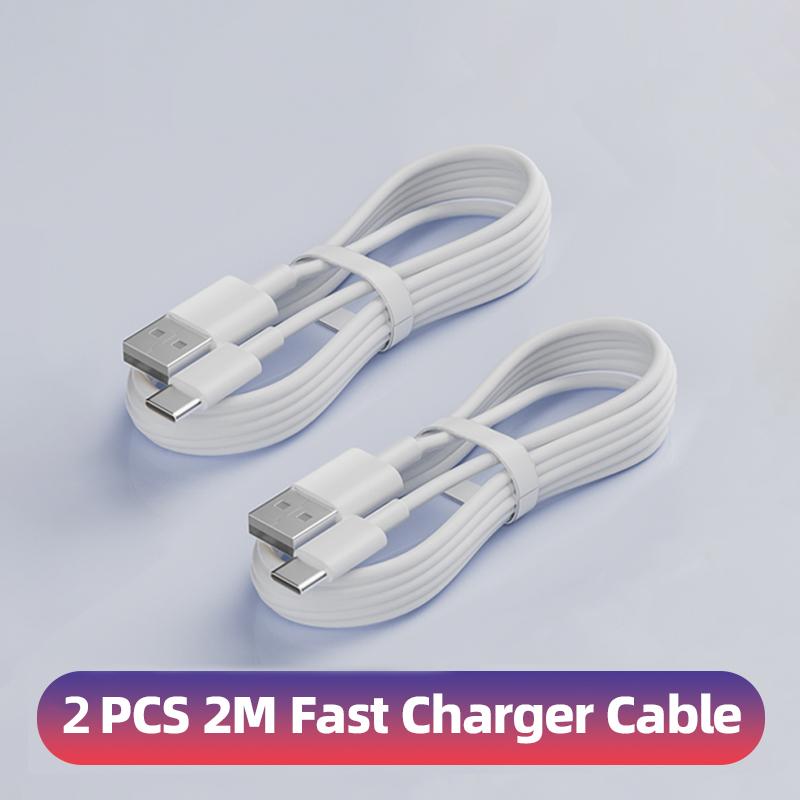 Xiaomi 1-3PCS 10A 100W Type C Super Fast Charging Cable Data Cord For Huawei For OPPO For vivo For iQoo Quick Charing USB C Cables