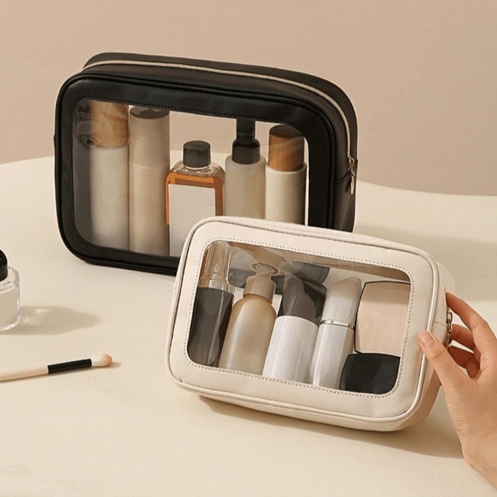 Transparent Cosmetic Bag Waterproof Storage Bag Simple Toiletry Bag Outdoor