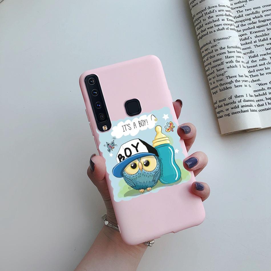 Flower Phone Case For Samsung A9 2018 A920 SM-A920F Back Cover Silicone Painted Soft Fundas for Samsung Galaxy A9 A 9 2018 Cases