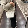 Mini-Tragetasche bedruckte Einkaufstasche Retro tragbare Tragetasche Schulter-Umhängetasche Damen