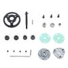 RC Car Gearbox Gear Set with 48P 83T Gear 18T 19T 20T 21T Motor Gears Carbon Steel Gearbox Gear for 1 10 for Slash VXL