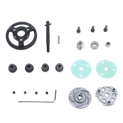 RC Car Gearbox Gear Set with 48P 83T Gear 18T 19T 20T 21T Motor Gears Carbon Steel Gearbox Gear for 1 10 for Slash VXL