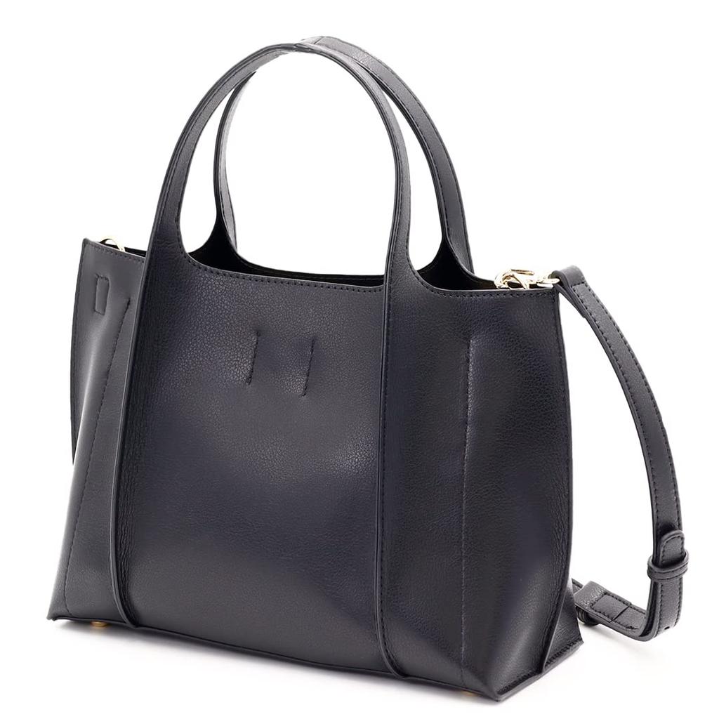 ANDSHIN 2-Way Lightweight Shoulder Bag (Black)