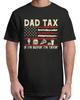 Papa-Steuer Wenn ich kaufe, versuche ich's USA-Flagge Lustiges Vintage-T-Shirt für Erwachsene S-4XL Unisex