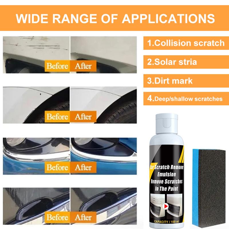 Car Scratch Remover Paint Care Tools Auto Swirl Remover Scratches Repair Polishing Auto Body Grinding Compound Anti Scratch Wax
