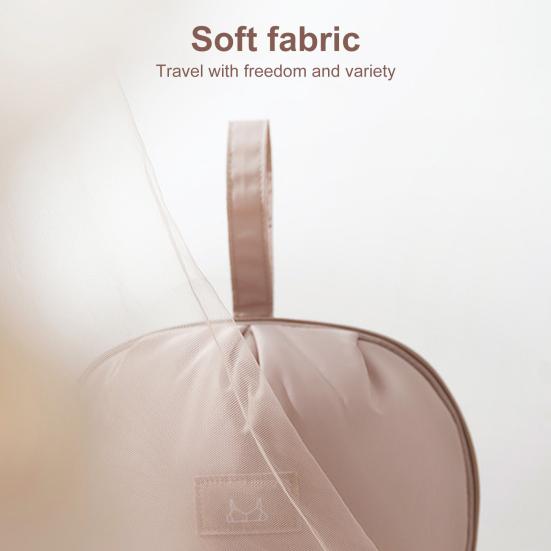 Underwear Storage Bag Multi-Pocket Organizer Large Capacity Waterproof Wide Opening Bra Panties