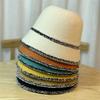 Autumn and Winter Hats for Women  British Retro Wool Fisherman Hats Fashionable Shaved Basin Hats Thickened Warm Bucket Hats Large Brim