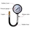 1Pc Long Tube Tire Pressure Gauge Meter 0-100Psi High-precision Tyre Air Pressure Tester for Car Motorcycle Universal