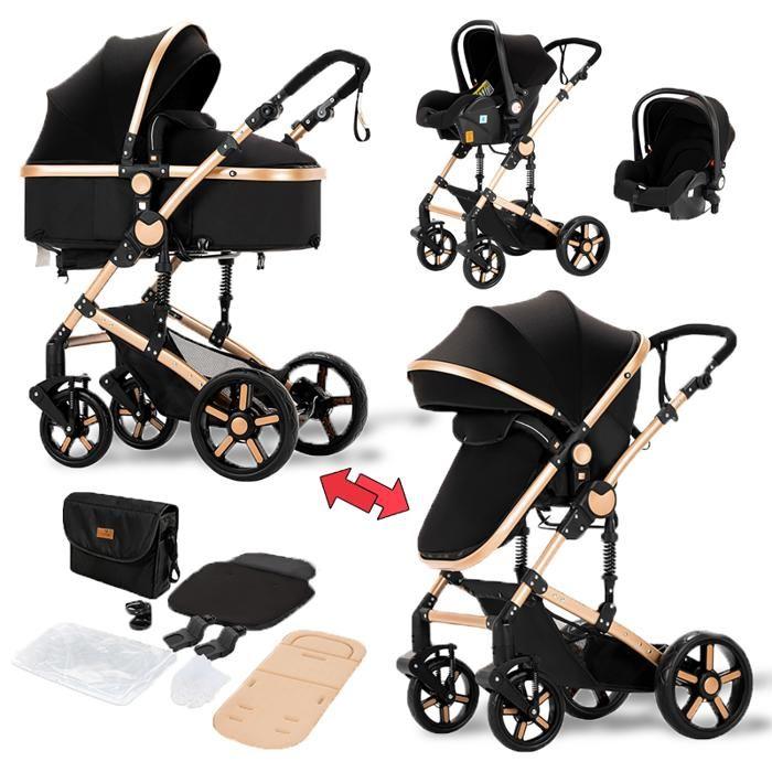 Magic ZC Stroller 3-in-1 Stroller Foldable
