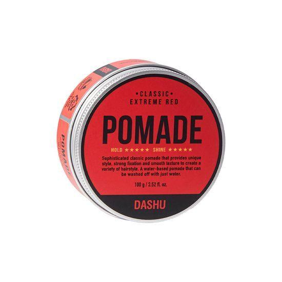 DASHU Classic Extreme Red Pomade (100g of Product + Free Pomade Comb)