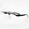 Magnifying Face Trick Magnifying Glass Glass, Loupe, 1.4x Magnification, Flip-Up Type, Glasses, Black, Hands-Free, Glasses-Type FTL03-1