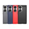 Etui Pokrowiec na Honor 90 Dla Honor 90 Capas Nowy Telefon Tył Odporny na Wstrząsy Bumper Miękki TPU Włókno Węglowe Fundas Huawei Honor 80 90 Pro