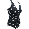 Multi-size Multi-color Polka Dot Swimsuit Slimming Triangle One-piece Swimsuit Female High Quality Unique