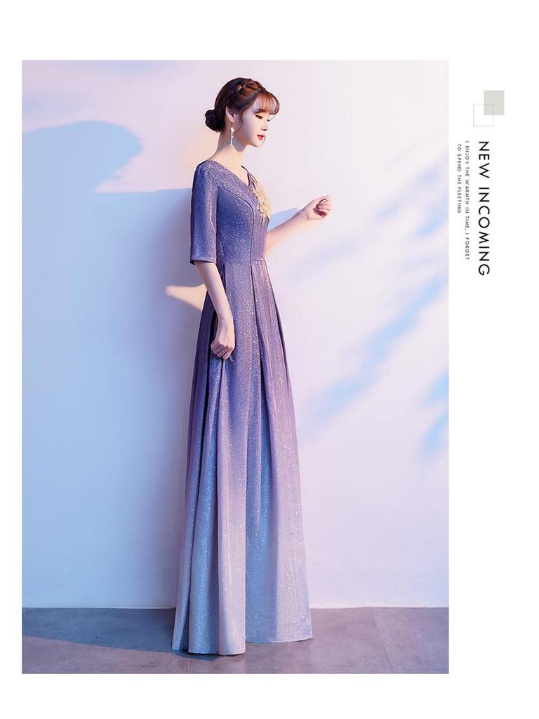 Elegantes rotes Abendkleid für 2025: Bankett-Gastgeber und Bühnenkleidung