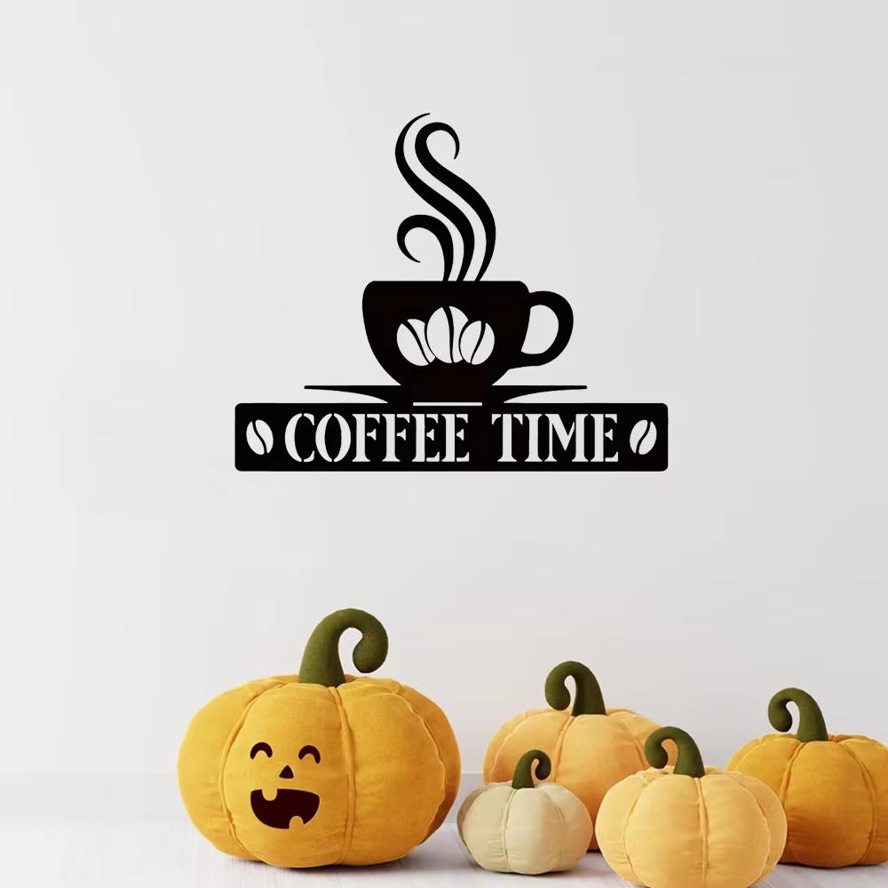 Stunning Rustic Metal Wall Art! Personalized Coffee Bar Sign.For Kitchen, Cafe, Restaurant decor.Perfect Gift for Coffee Lovers.