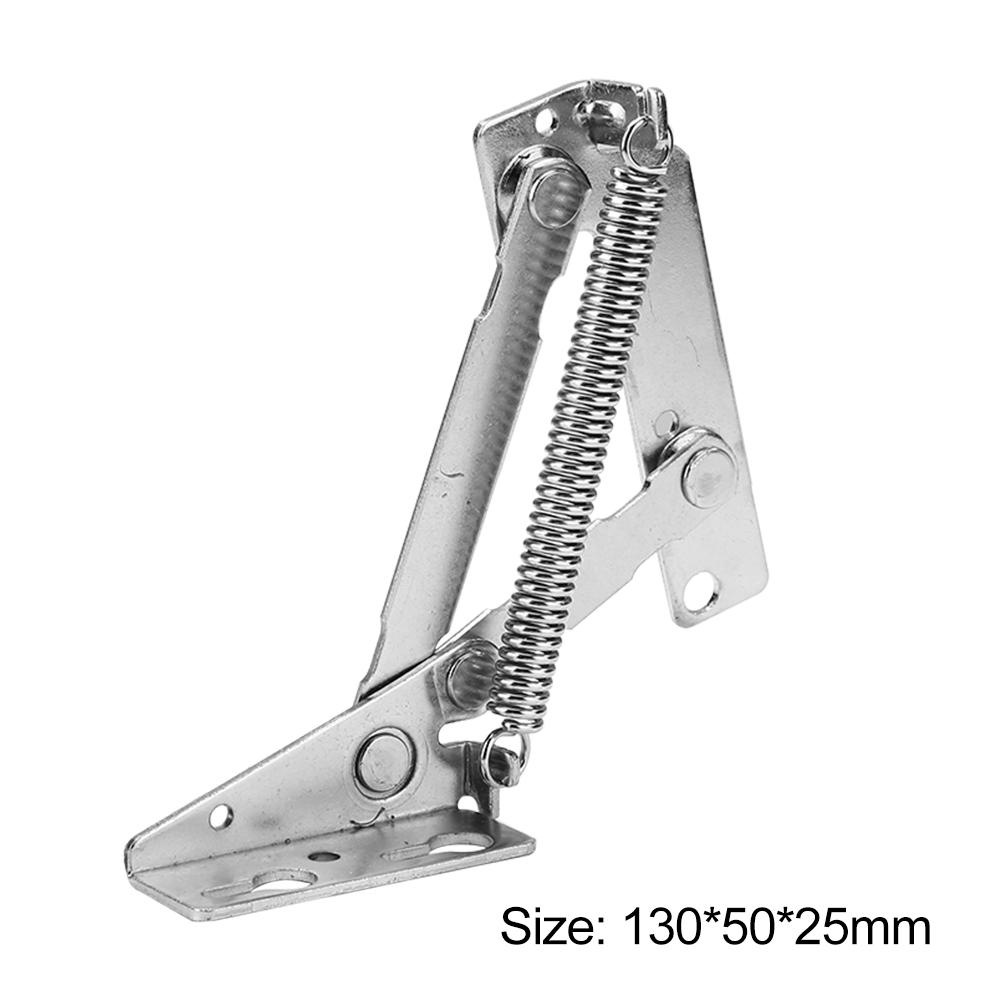 2pcs 80 Degree Spring Hinge New and High Quality Sofa Cabinet Door Lift Support Lightweight and Delicate Connect Folding Hinge
