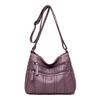 Classic Pu Leather Mens Crossbody Bag With Multiple Pockets For Daily Use