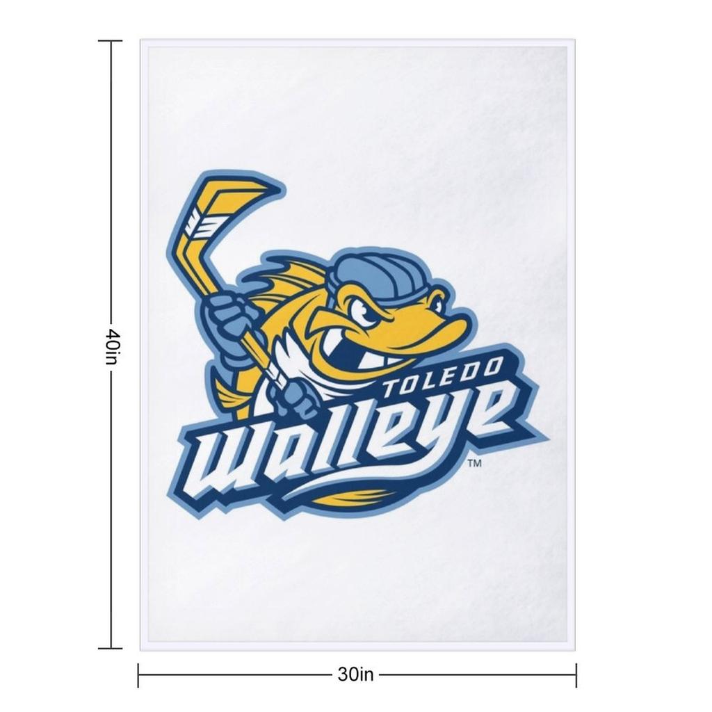Toledo Walleye Throw Blanket for winter Luxury St Fashion Sofas Furrys Blankets