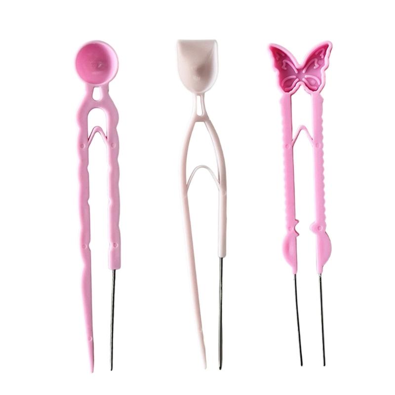 Bead Positioning Needle Tool Ergonomic Grip Bead Placement Tool For Handmade Art Craft Jewelry Making Miniature Artwork