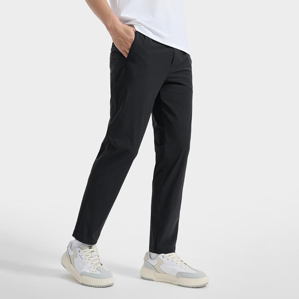 Fila White Fashion Classic Versatile Woven Casual Pants Men Pants F11M533801F-NV