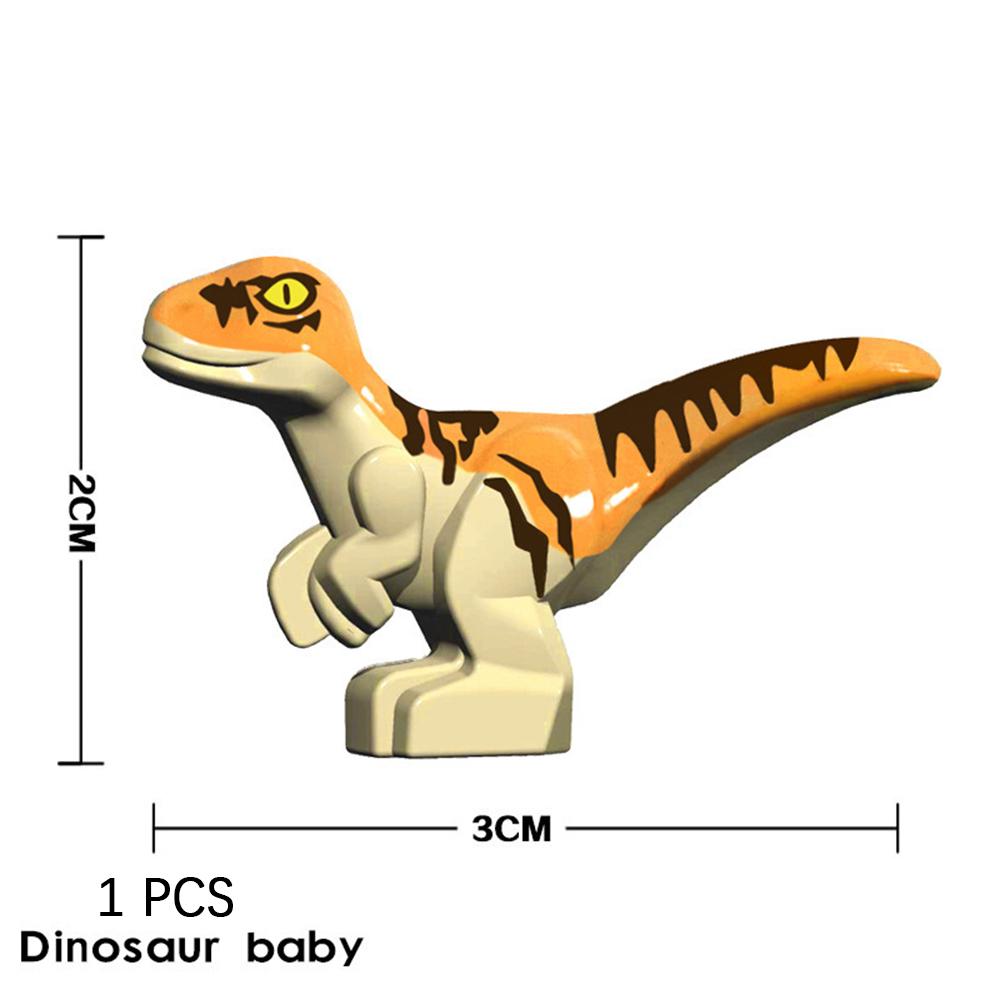 Jurassic Dinosaurs Building Blocks Dinosaur Baby MOC Bricks DIY Action Figure Egg Models Children Toys Animals Kids Gifts