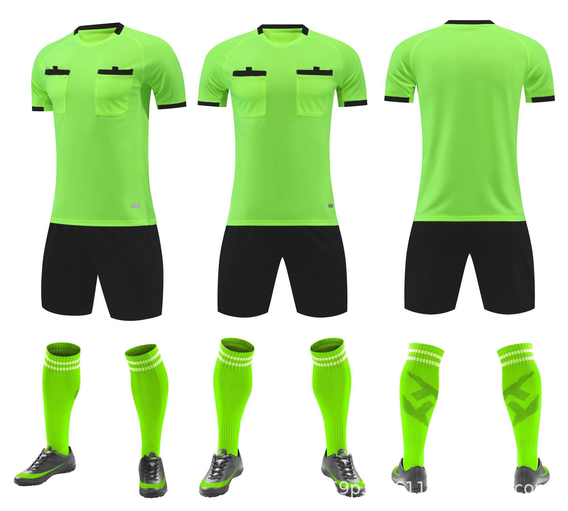 

Unisex Slim-fit Printed Football Referee Uniform - Adult Student Team Competition Set L
