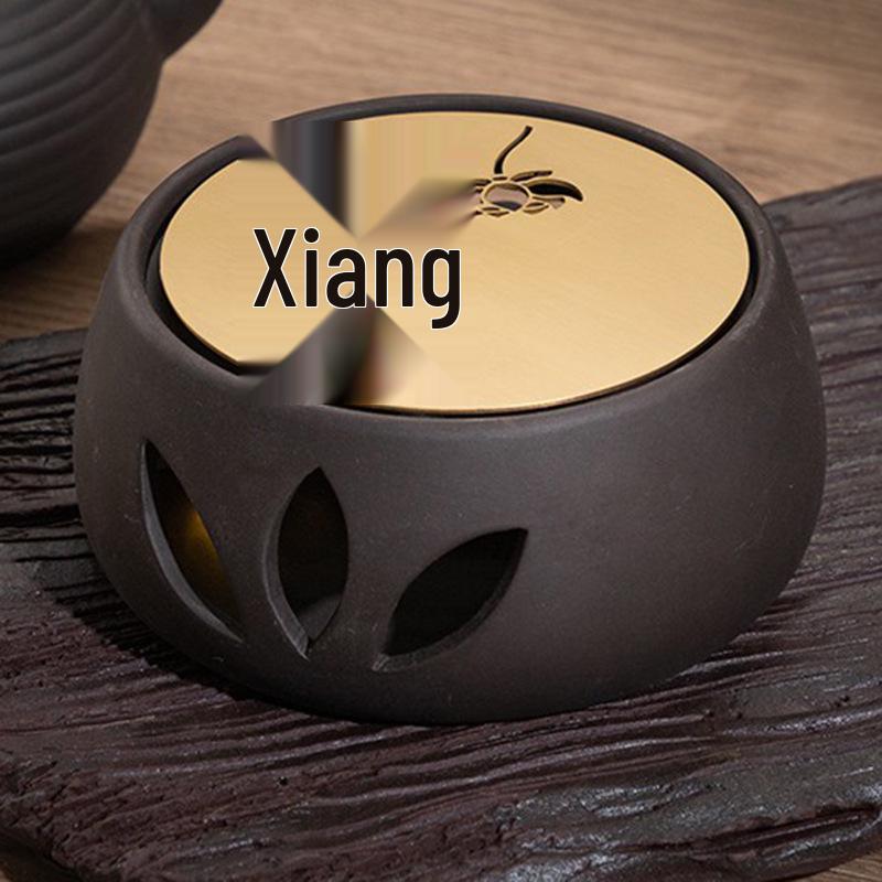 Handmade Ceramic Teapot Warmer and Candle Holder