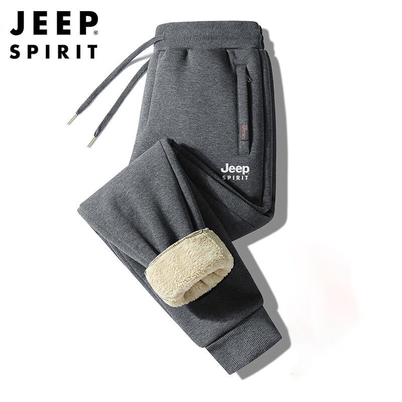JEEP SPIRIT Men's Fleece-Lined Joggers
