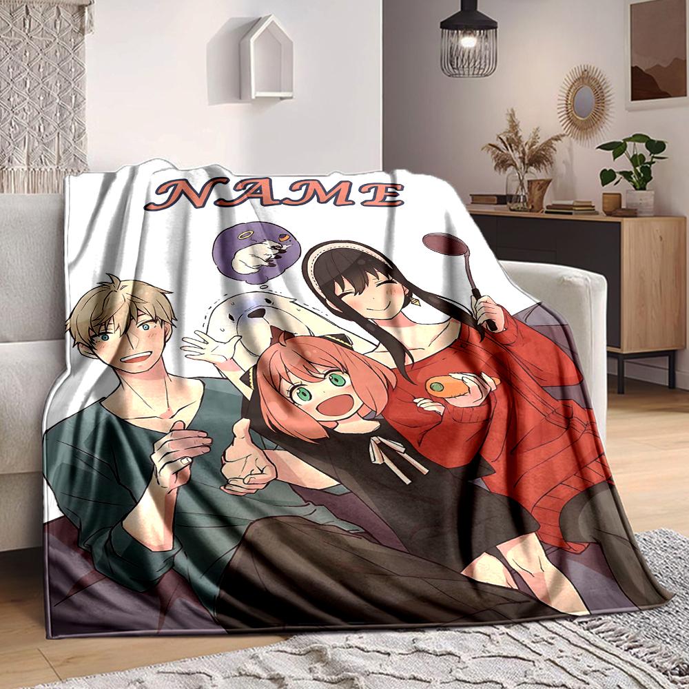 Custom 1pc Name's Journey Through Time Blanket, Soft And Comfortable Blanket, Casual Warm, Camping Travel Blanket, Birthday Gift Q913111