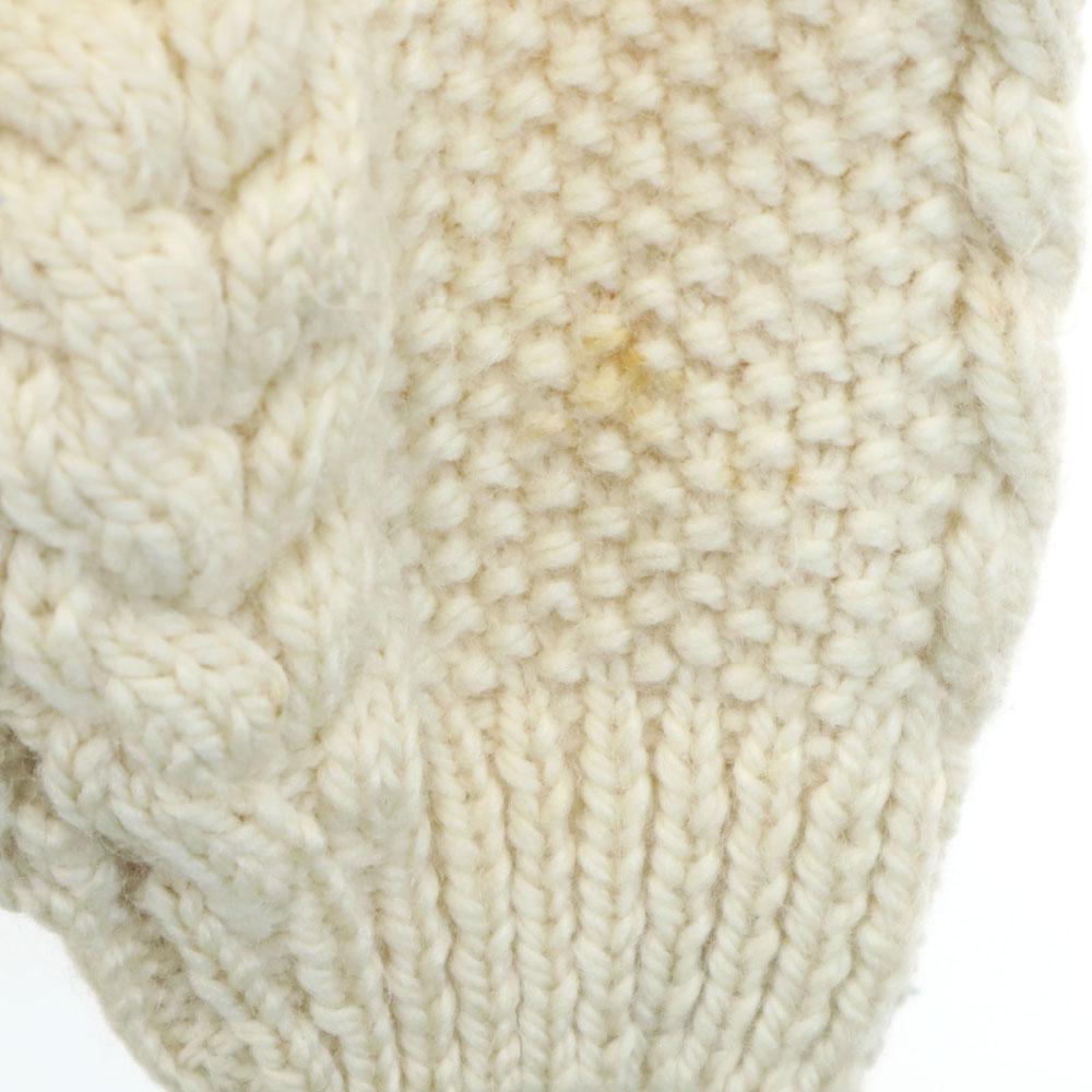 OLD Long Sleeve Fisherman Sweater Ivory Knit Cable Knit Women Used