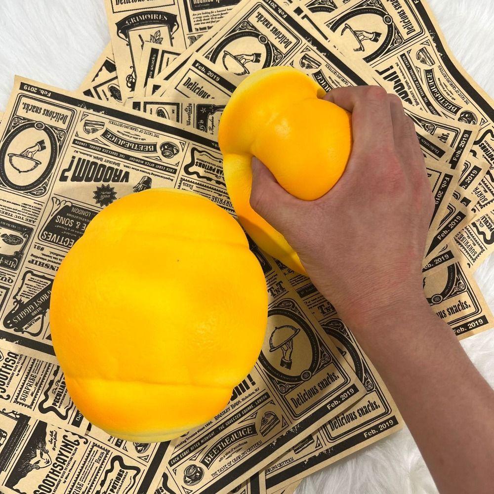 Slow Rising Bread Fidgets Toys Hand Relax Slow Rebound Toy Bread Squeeze Toy  Birthday Gift
